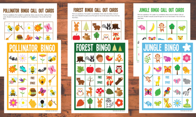 free printable bingo games for large groups