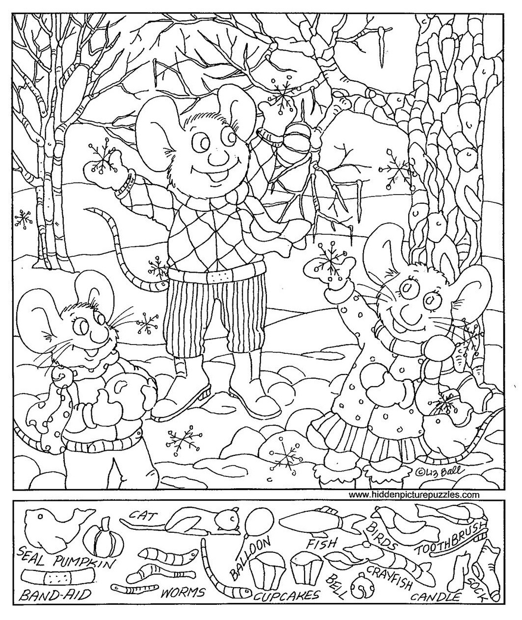 Free Printable Fall Hidden Pictures Free Printable Hidden Pictures 