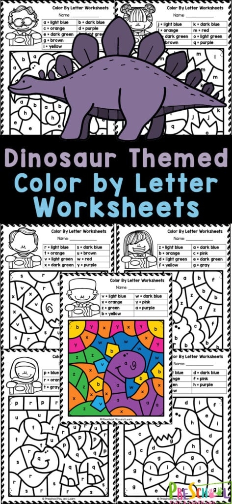 FREE Printable Food Color By Number Worksheets