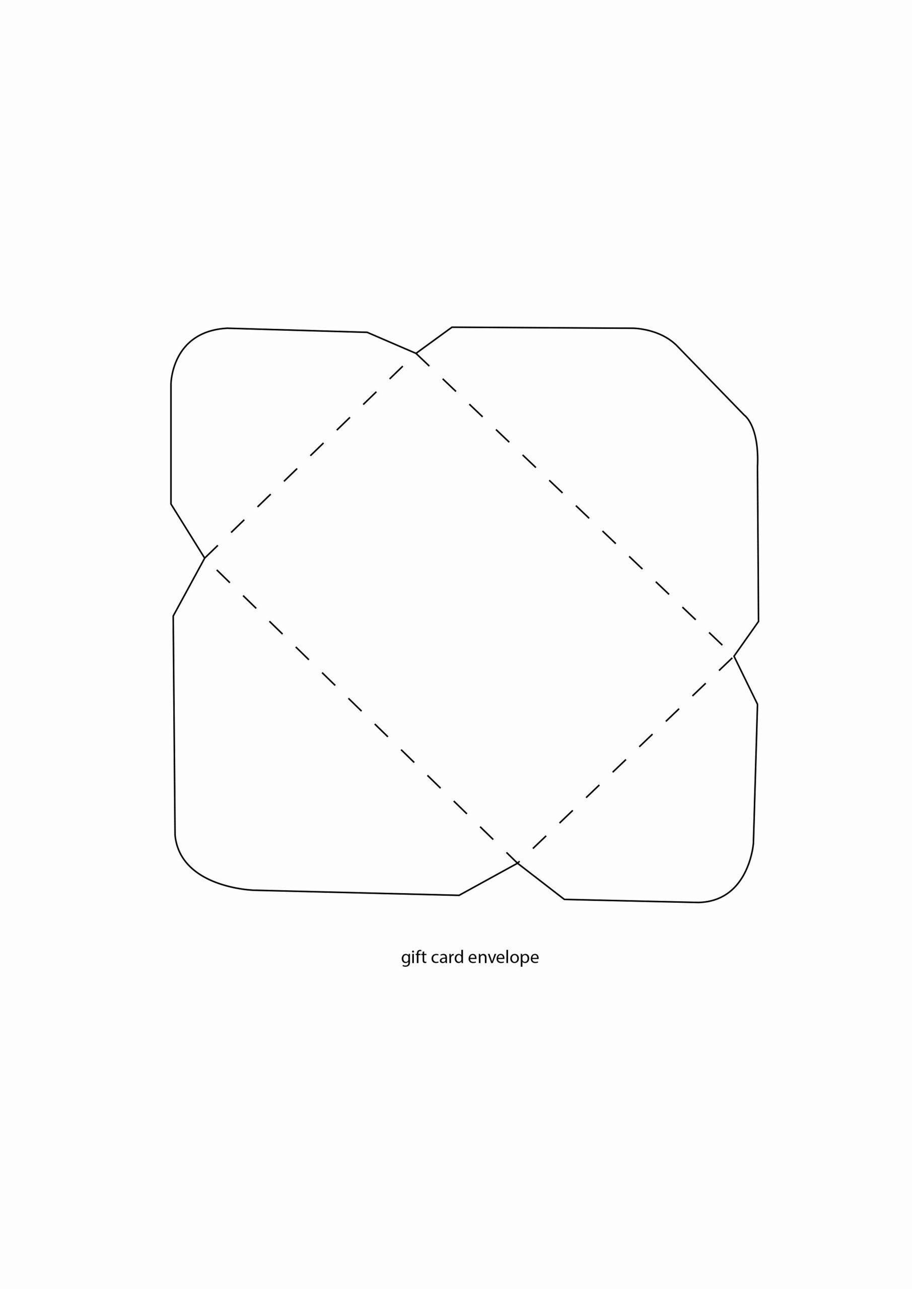 Free Printable Gift Card Envelope Template Free Printable