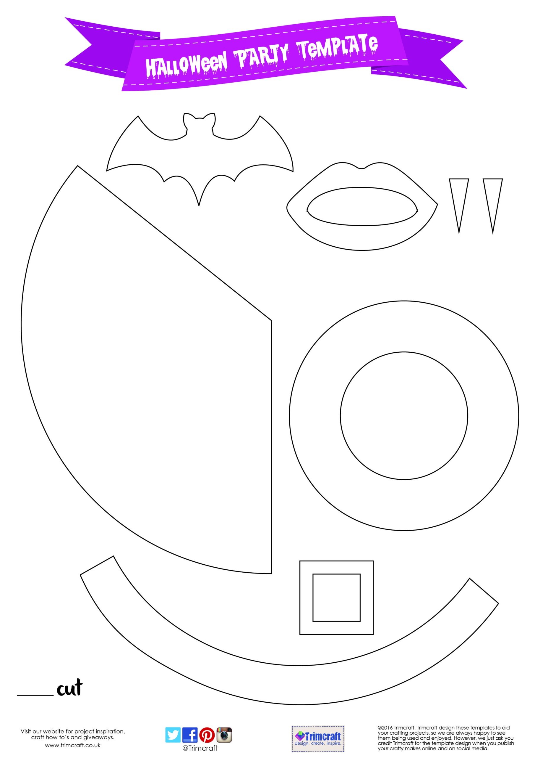 Free Printable Halloween Craft Templates