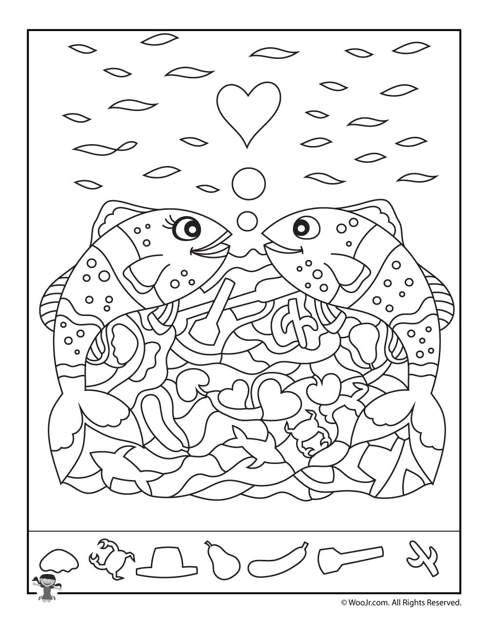 Free Printable Hidden Pictures Valentines Printables Web Browse 