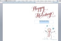 Free Printable Holiday Cards Regarding Printable Holiday Card Templates 