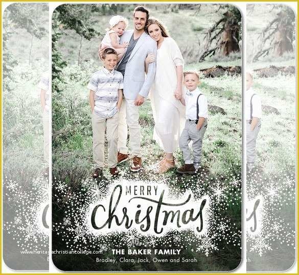 Free Printable Holiday Photo Card Templates Of 150 Christmas Card 