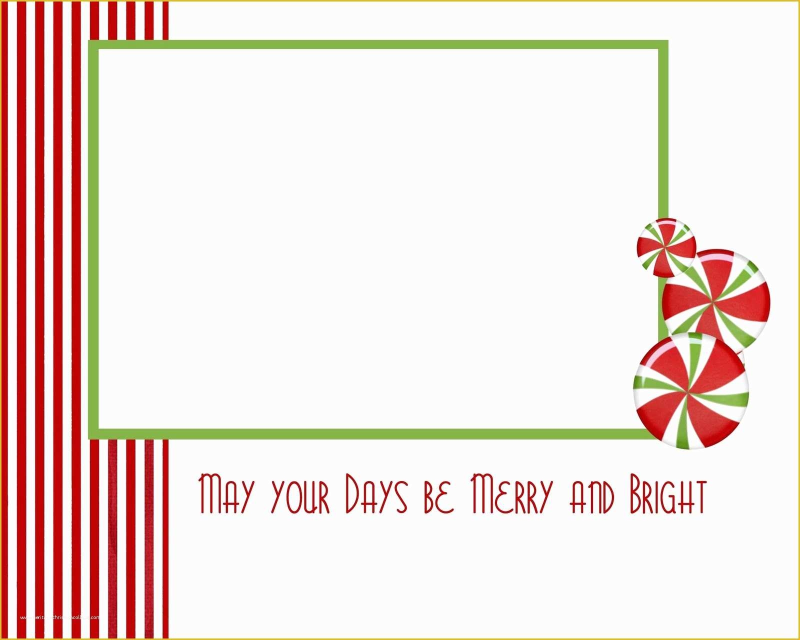 Free Printable Holiday Photo Card Templates Of Free Christmas Card 