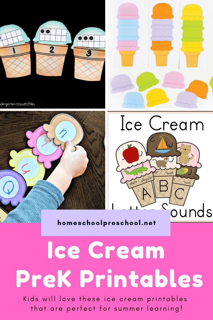 Free Printable Ice Cream Tracing Activity 58 OFF