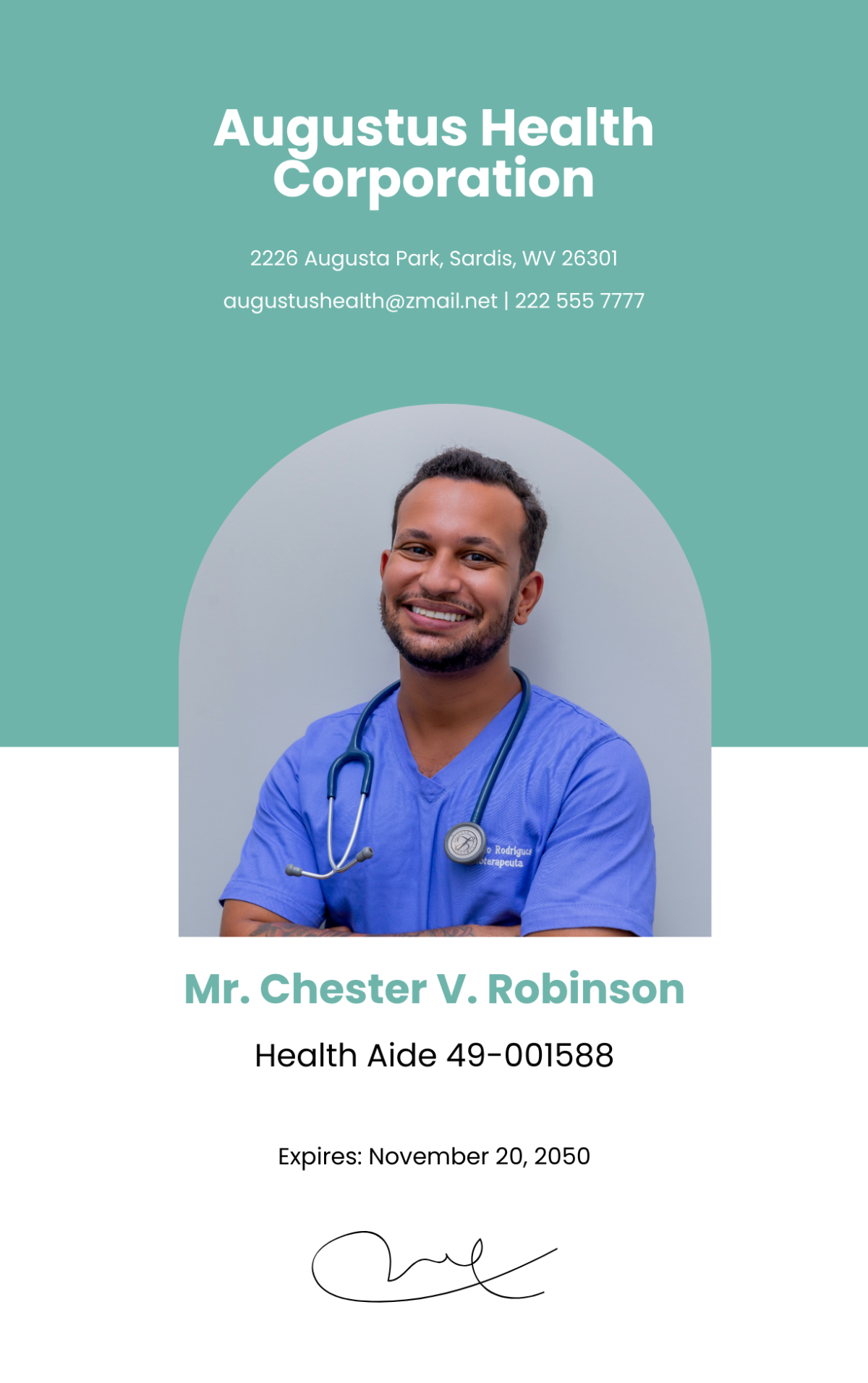 free printable id card template