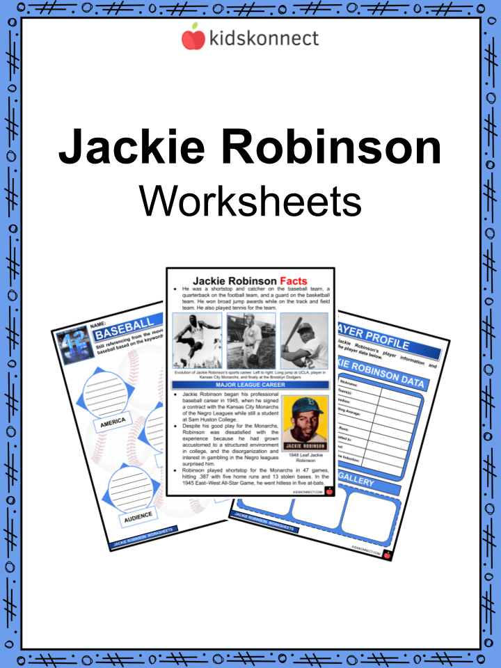 Free Printable Jackie Robinson Worksheets