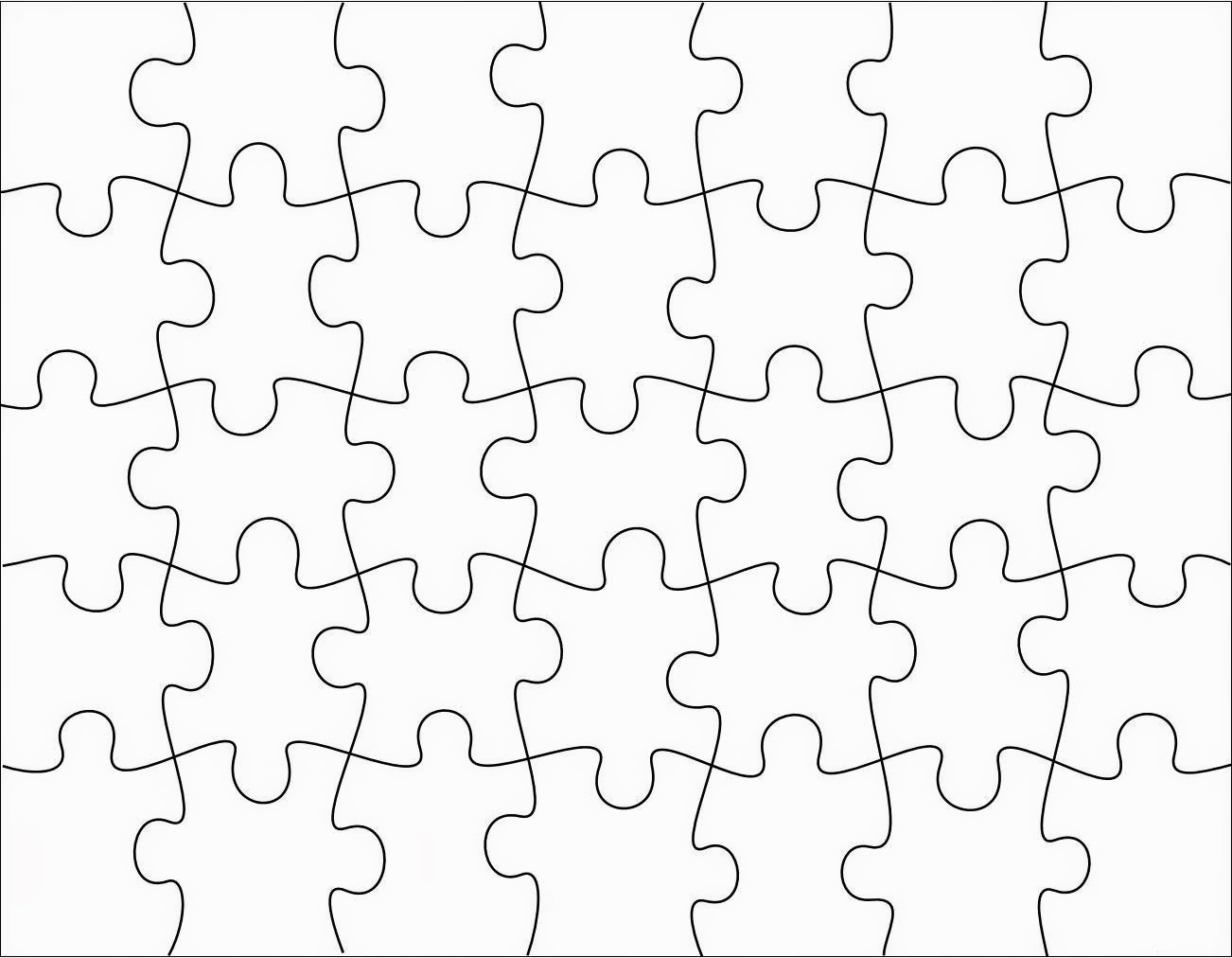 puzzles template