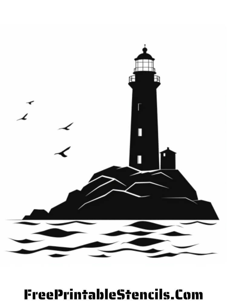 printable lighthouse pictures