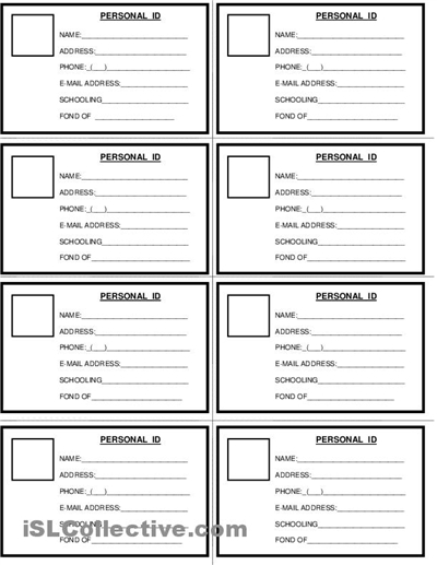 Free Printable Membership Card Template Cards Design Templates