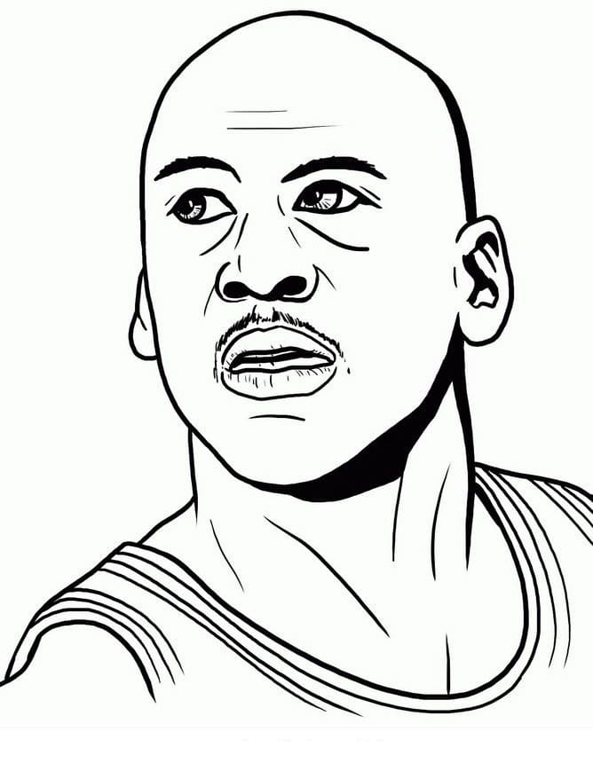 Free Printable Michael Jordan Coloring Pages Coloring Cool