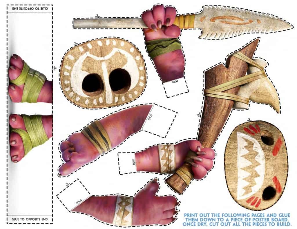 moana printable activity page