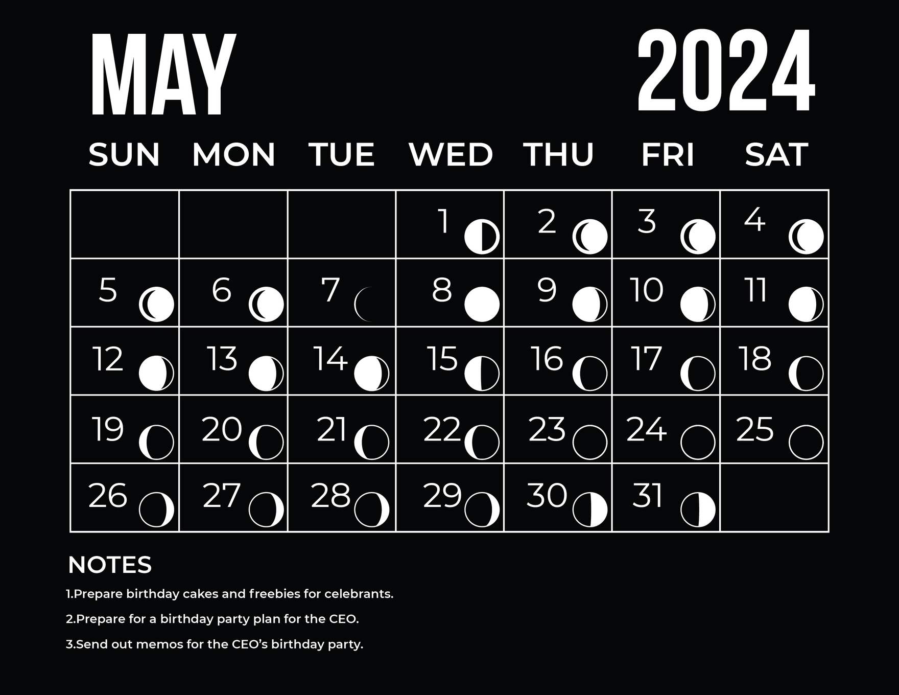 Free Printable Moon Phases 2024 Rorie Claresta