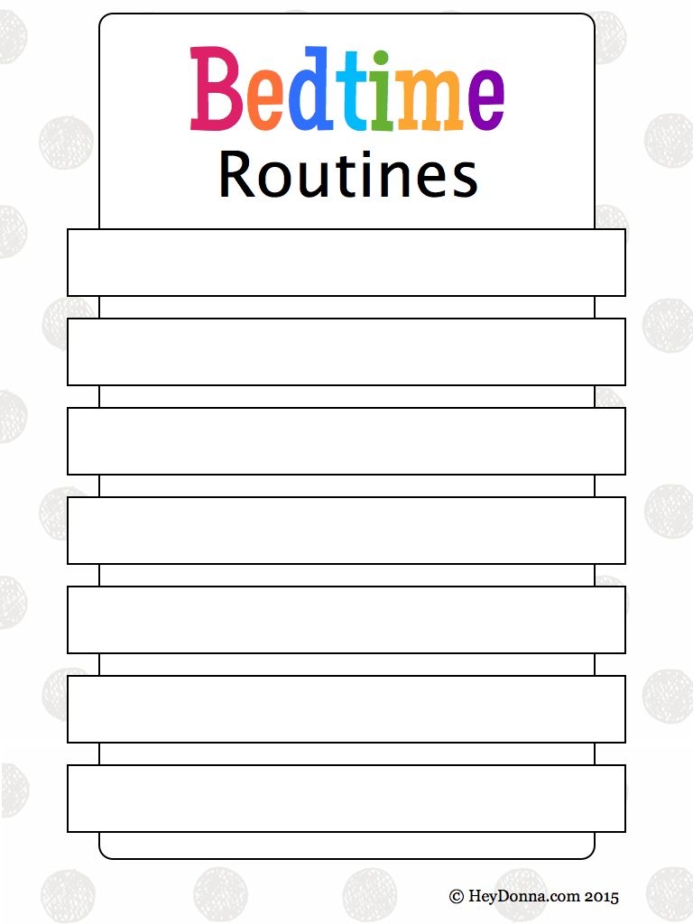 free printable morning routine charts with pictures
