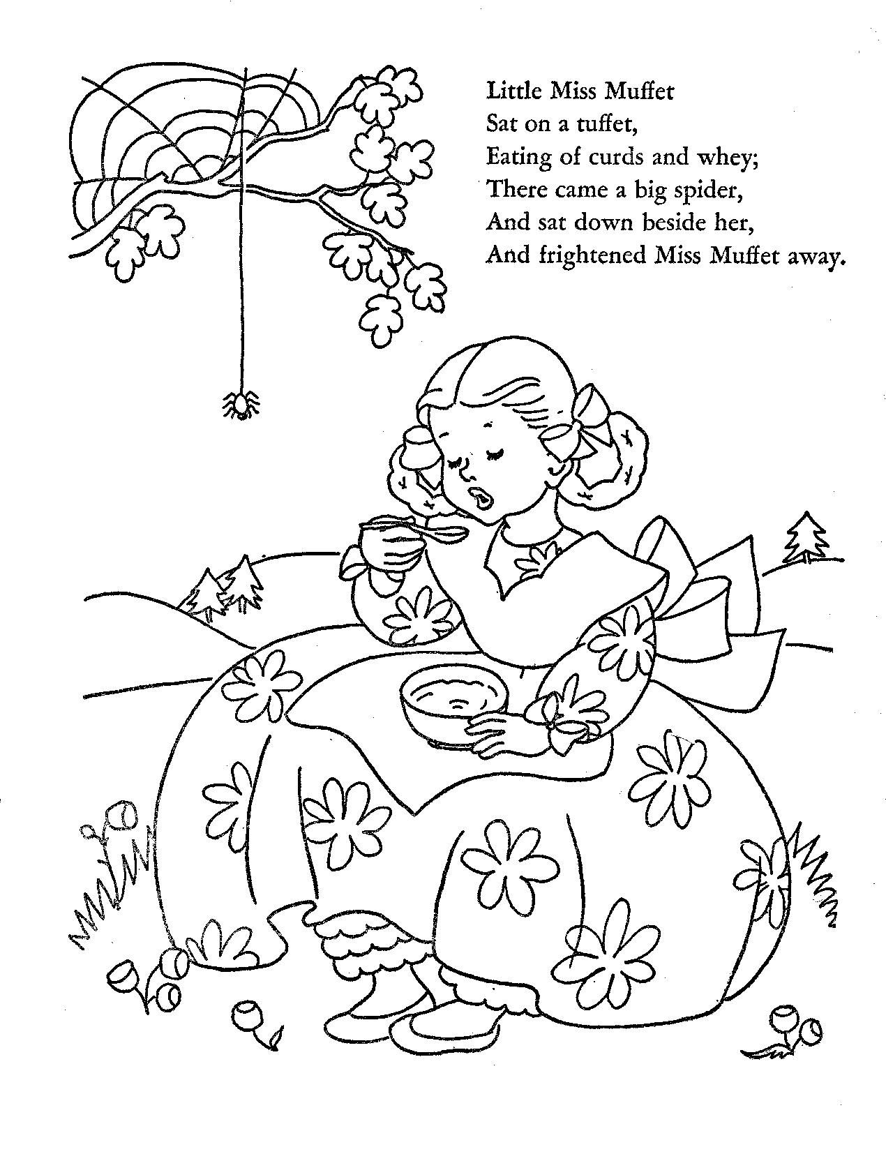 Free Printable Mother Goose Nursery Rhymes Printable Free Templates 
