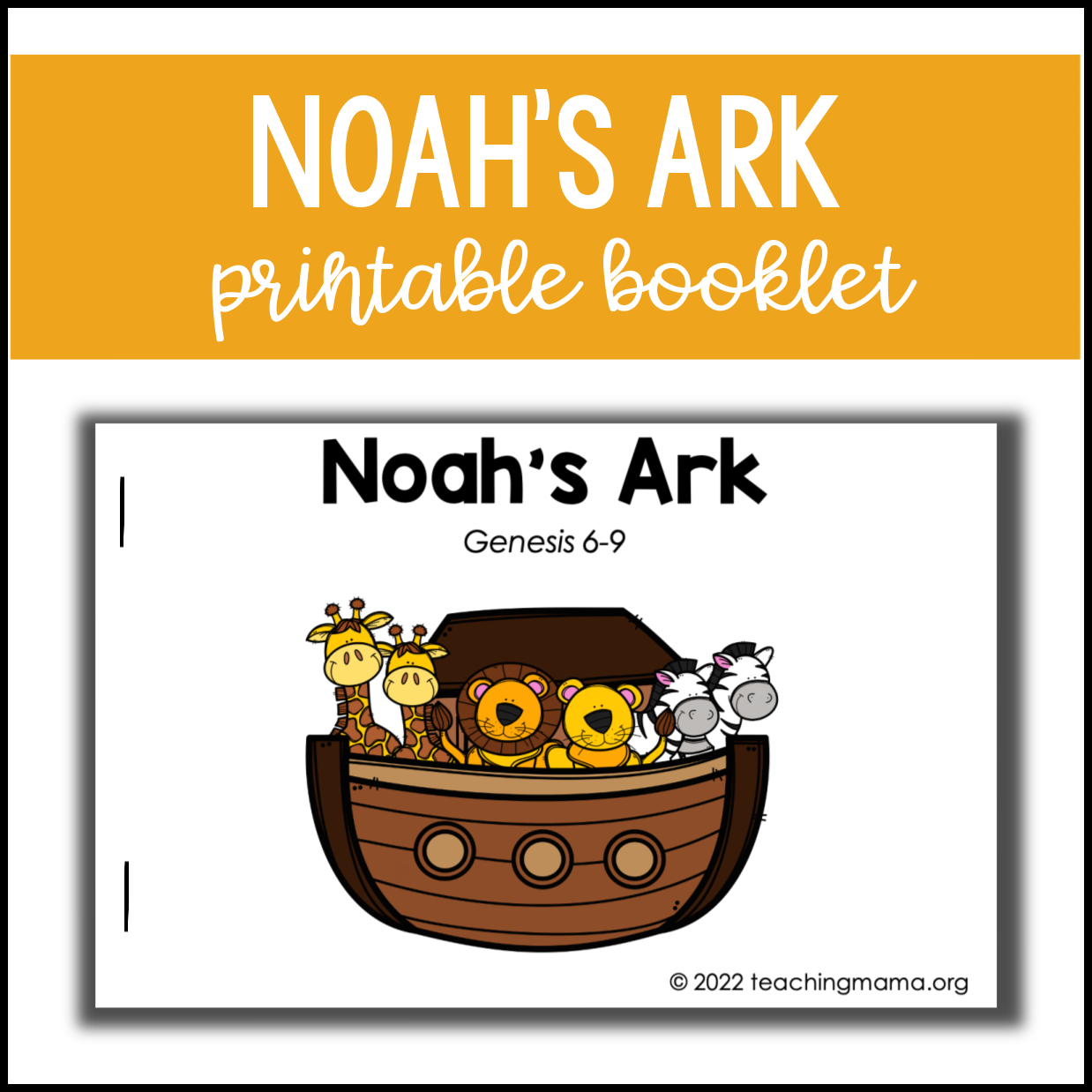 FREE Printable Noah 39 s Ark Worksheets And Activities For 41 OFF