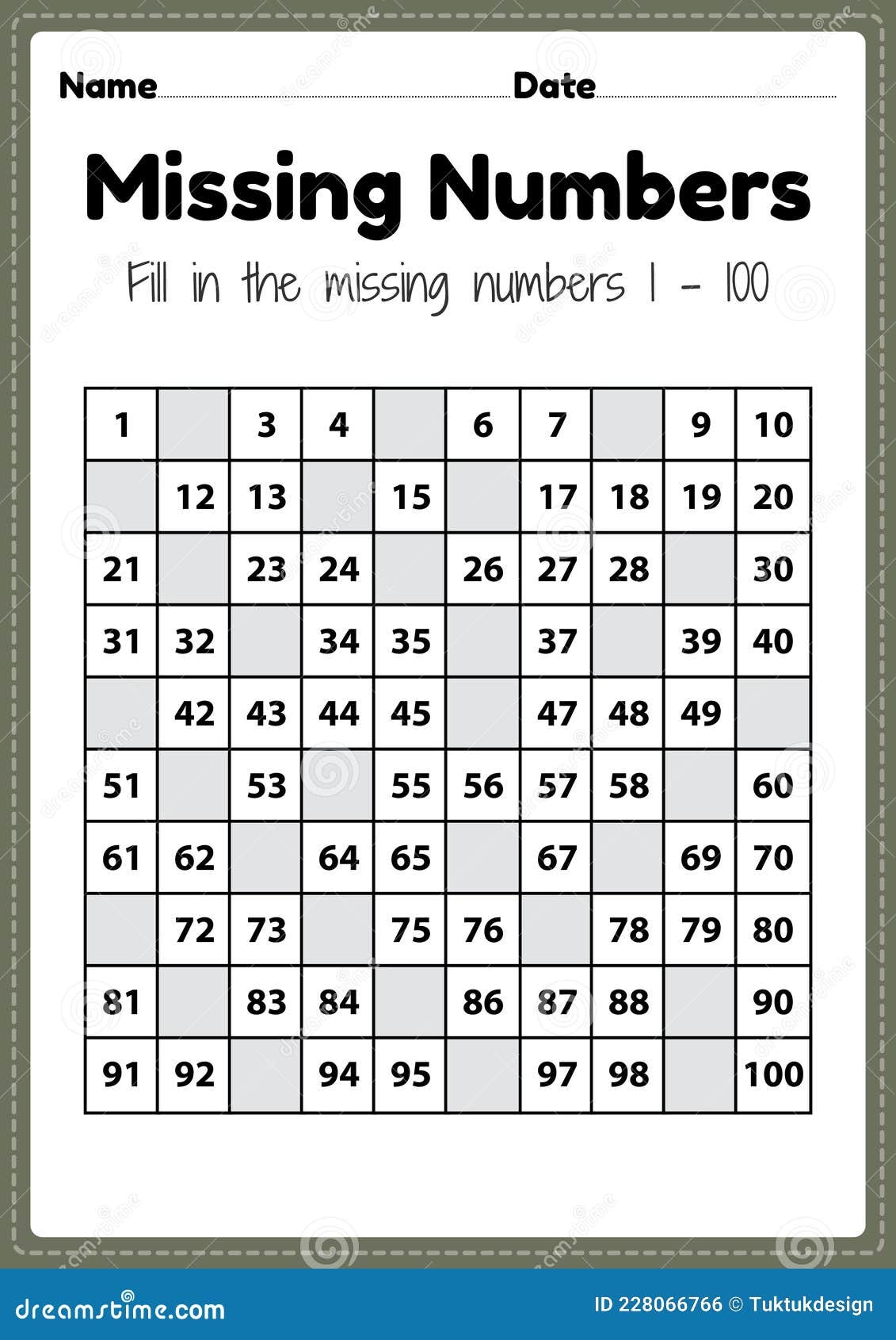 Free Printable Numbers Worksheets For Pre k Kindergarten Worksheets 