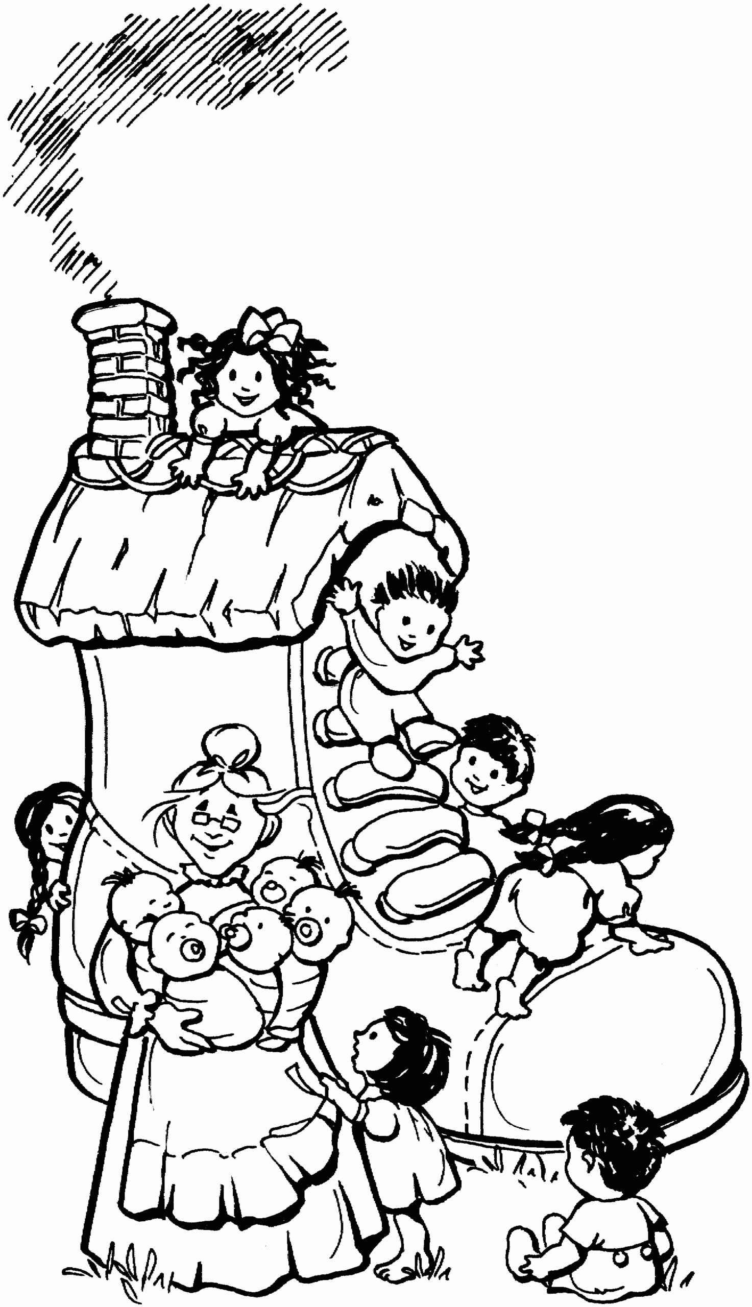 Free Printable Nursery Rhyme Coloring Pages Free Printable