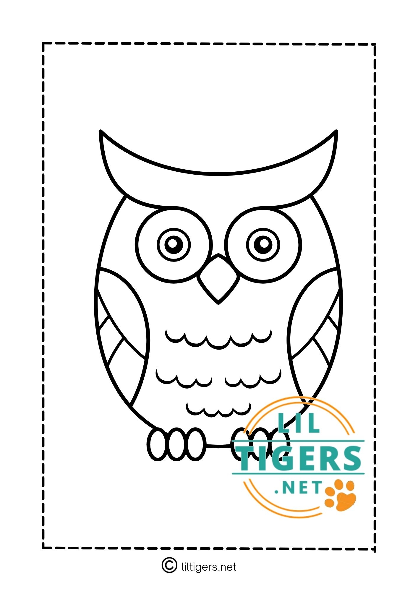 printable owl pictures free