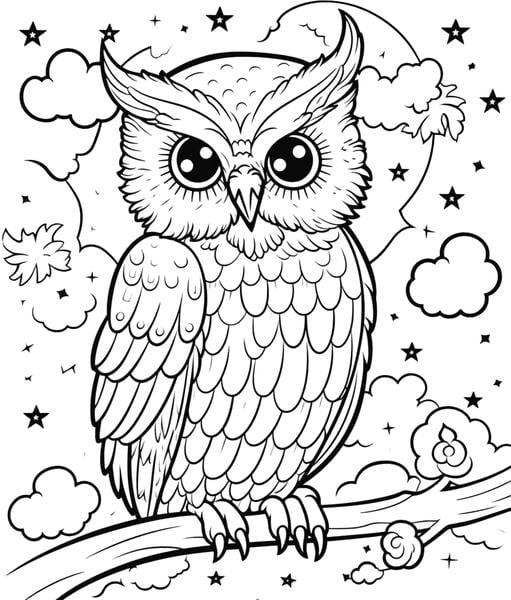 free printable pictures owls