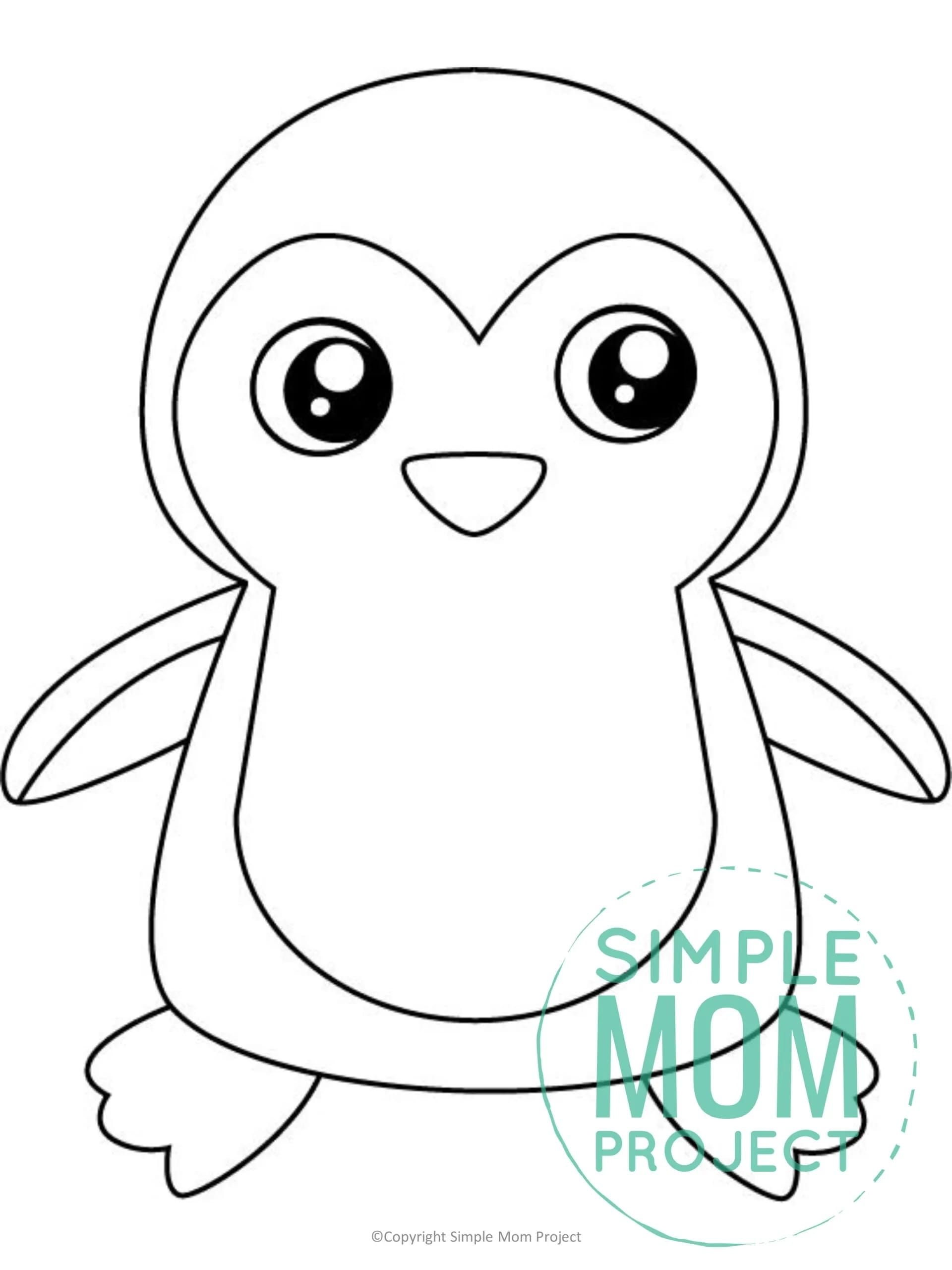 free printable penguin pictures