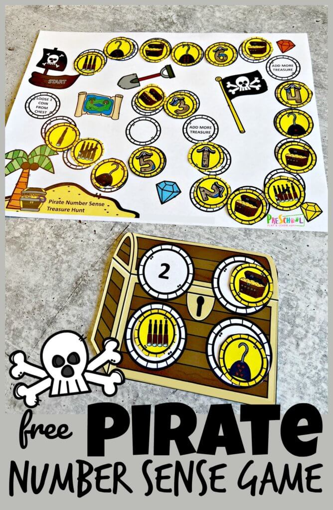 Free Printable Pirate Number Sense Math Activities Artofit