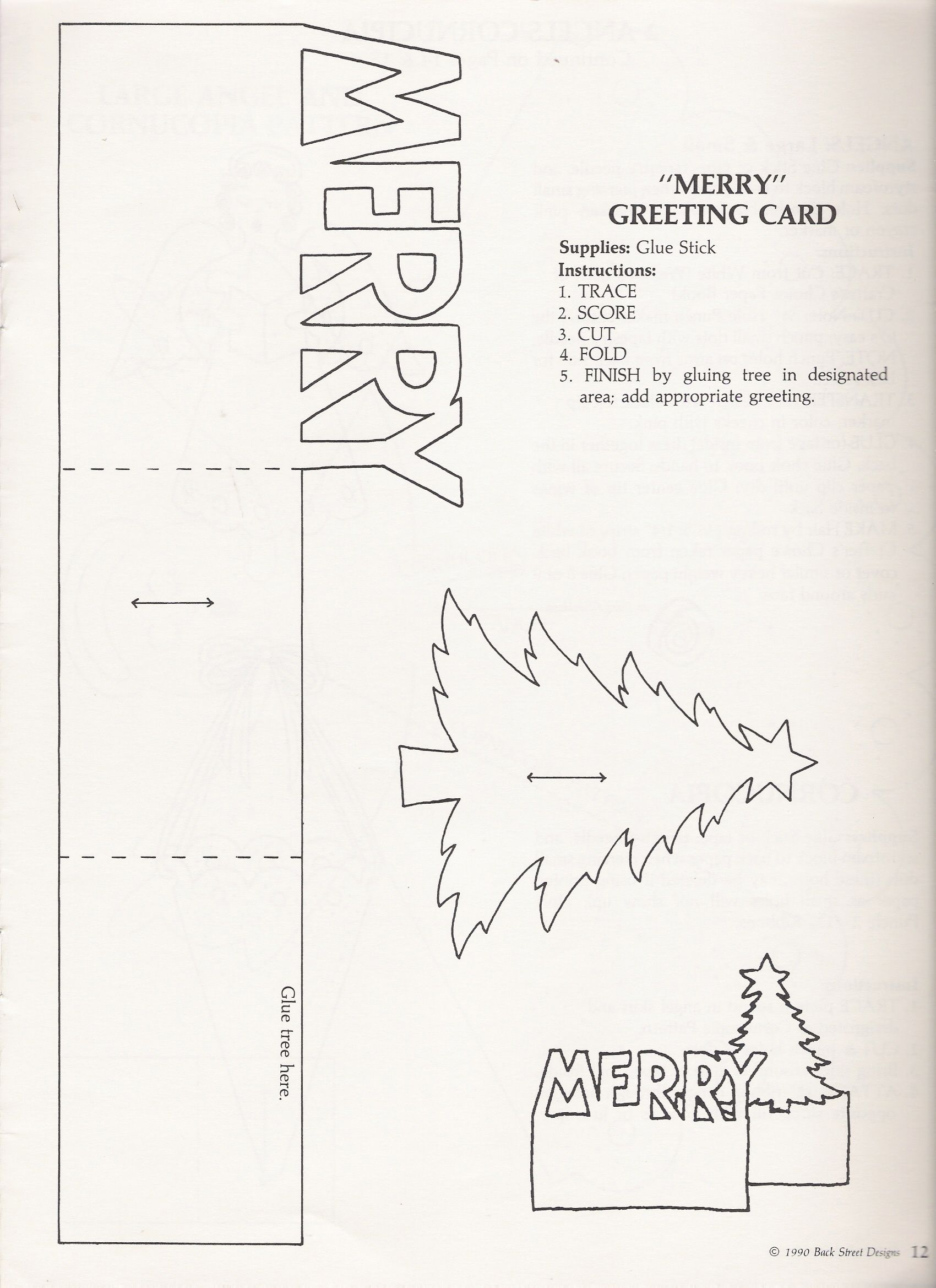 pop up christmas card templates printables
