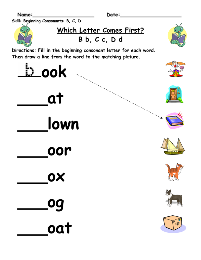 printable preschool learning activities