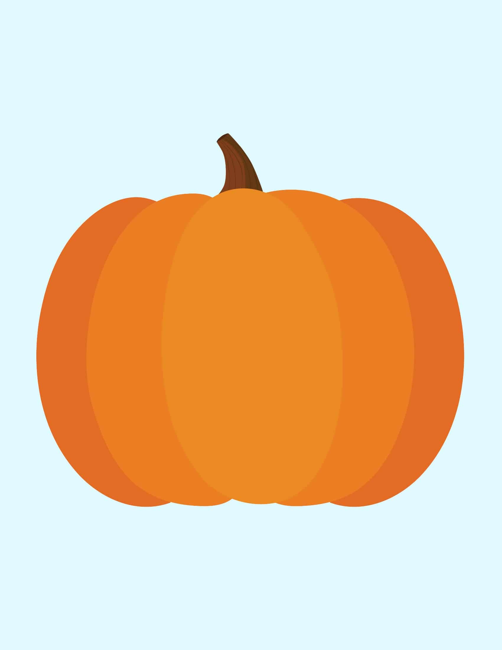 Free Printable Pumpkins