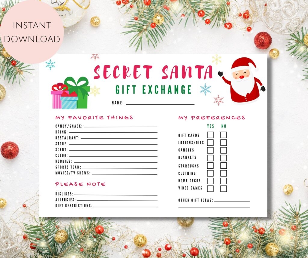 santa pictures printable free