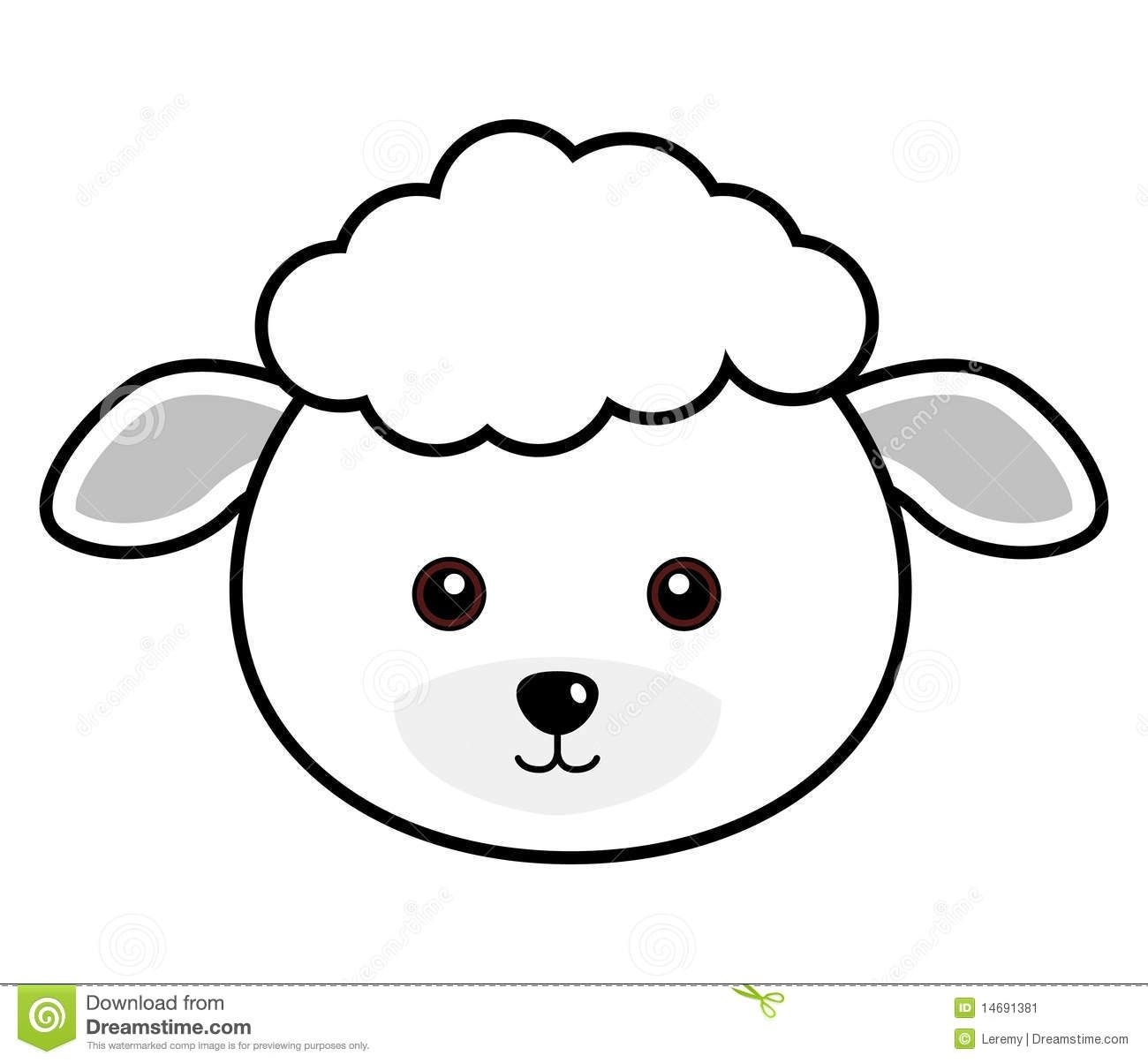 printable pictures of sheep