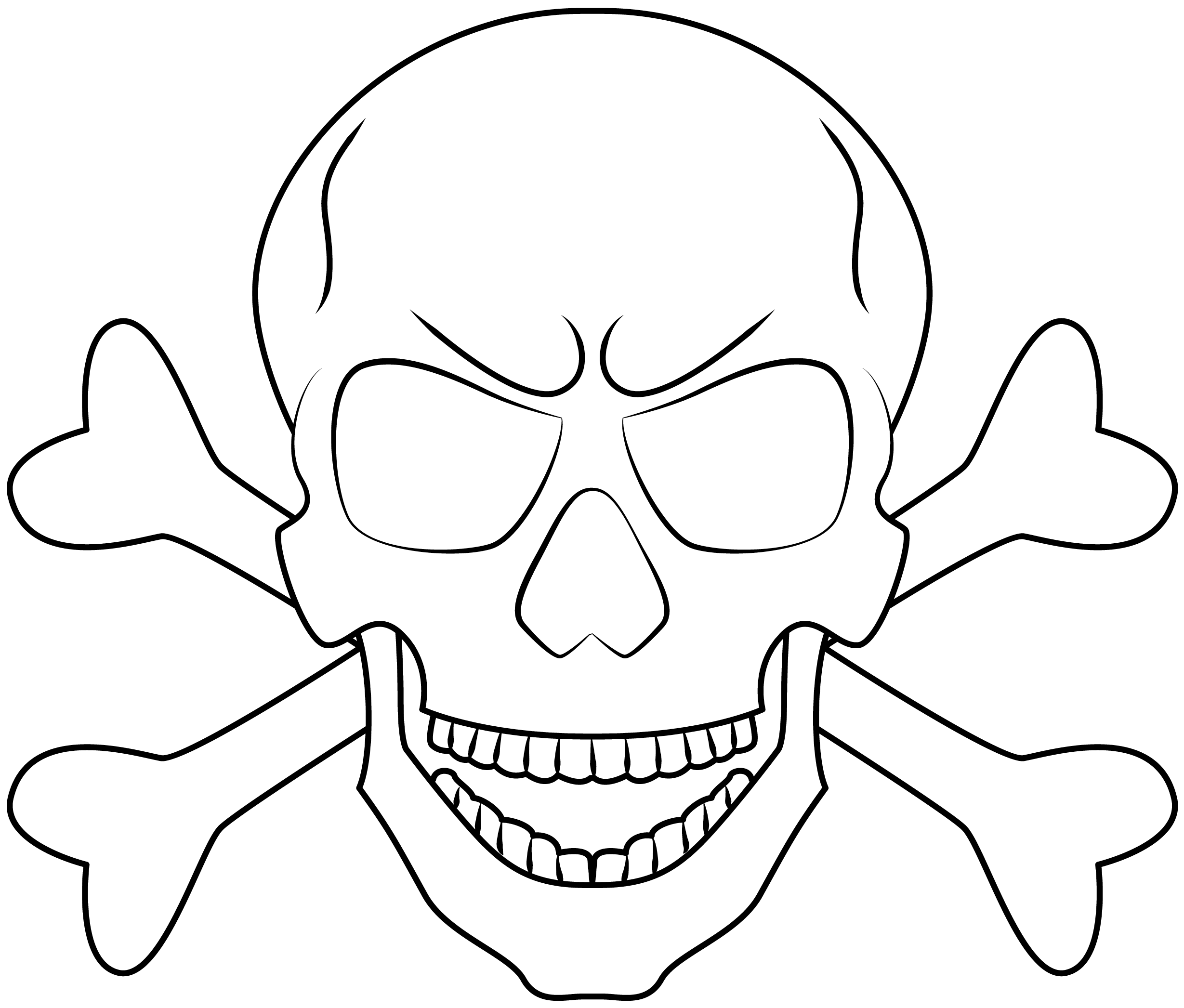 Free Printable Skull Template Free Printable