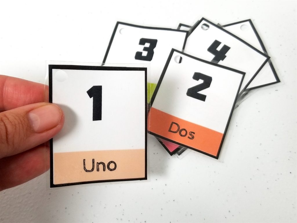 FREE Printable Spanish Flashcards Numbers 1 30 Worksheets Library