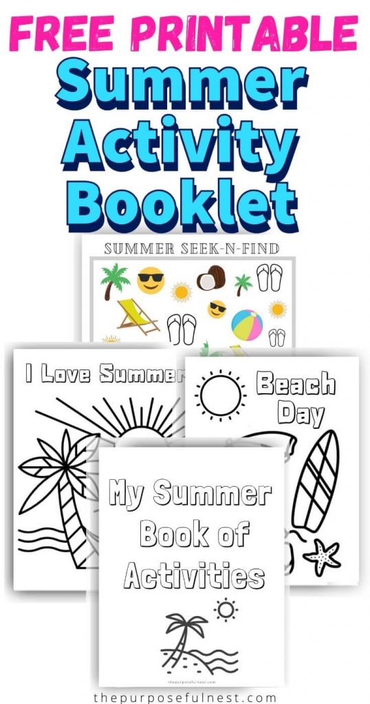 Free Printable Summer Activities For Preschoolers FREE PRINTABLE 