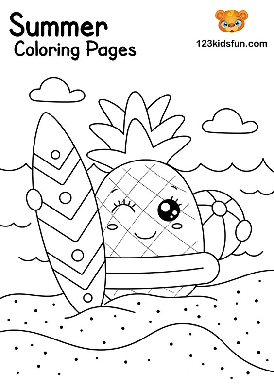 printable summer activity pages