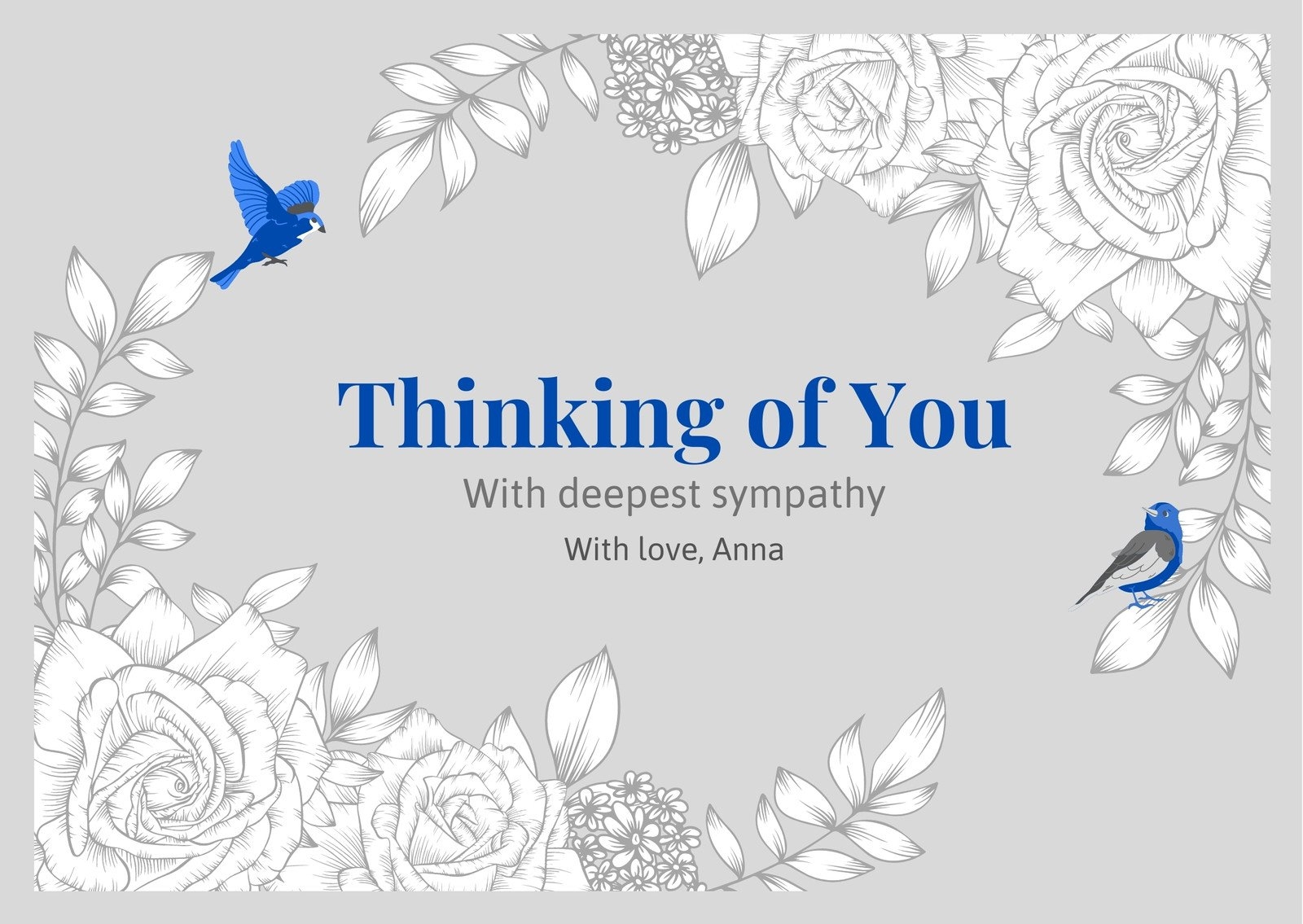 Free Printable Sympathy Card Templates To Customize Canva 44 OFF