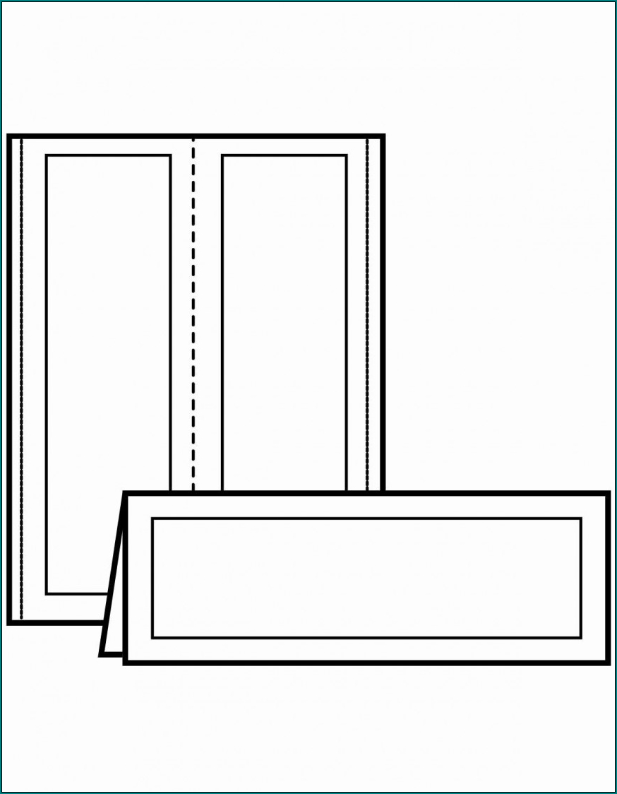 printable free tent card template word