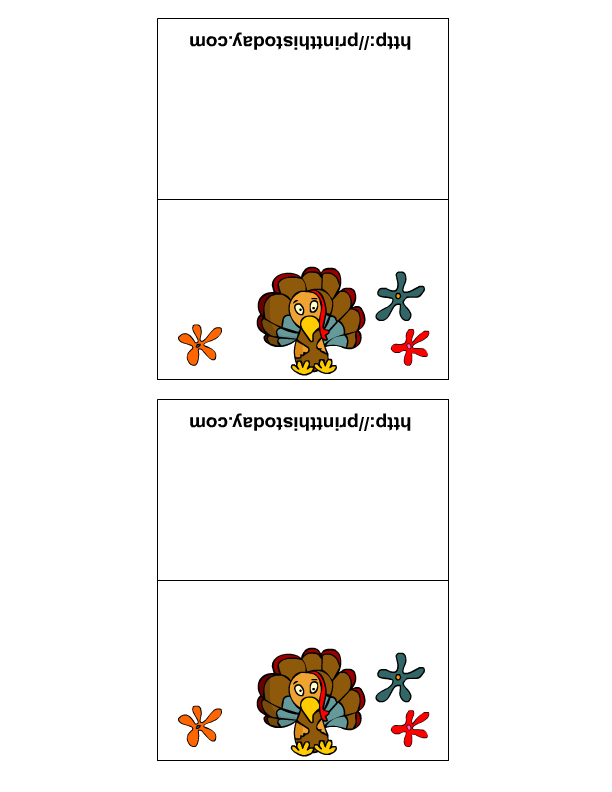 Free Printable Thanksgiving Place Cards Template Free Templates Printable