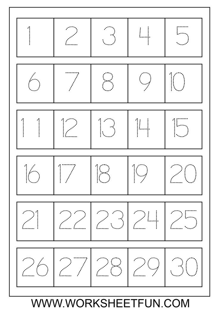 Free Printable Tracing Numbers 1 30 Worksheets Tracing Worksheets