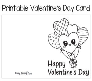 Free Printable Valentine 39 s Day Cards To Color Easy Peasy And Fun