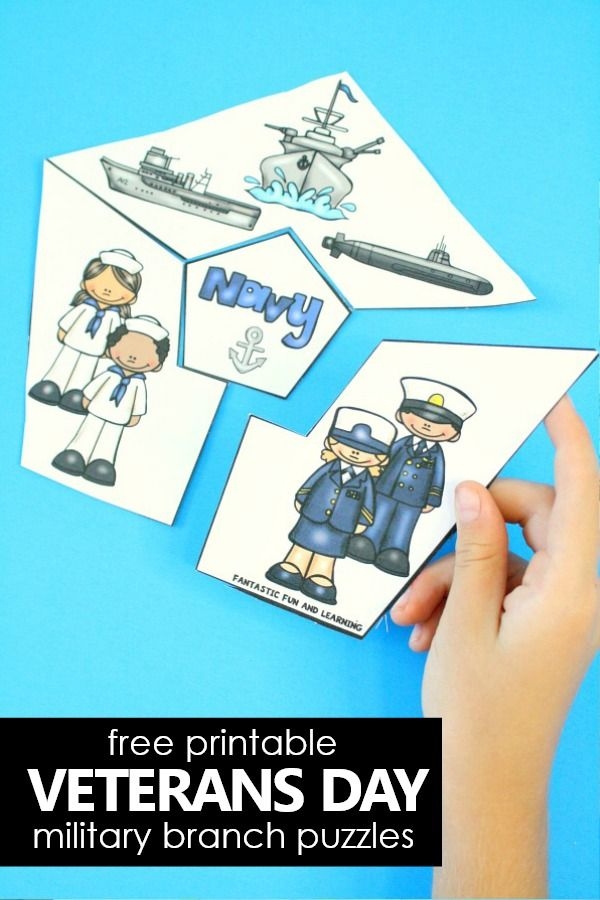 Free Printable Veterans Day Activities For Kindergarten Printable 