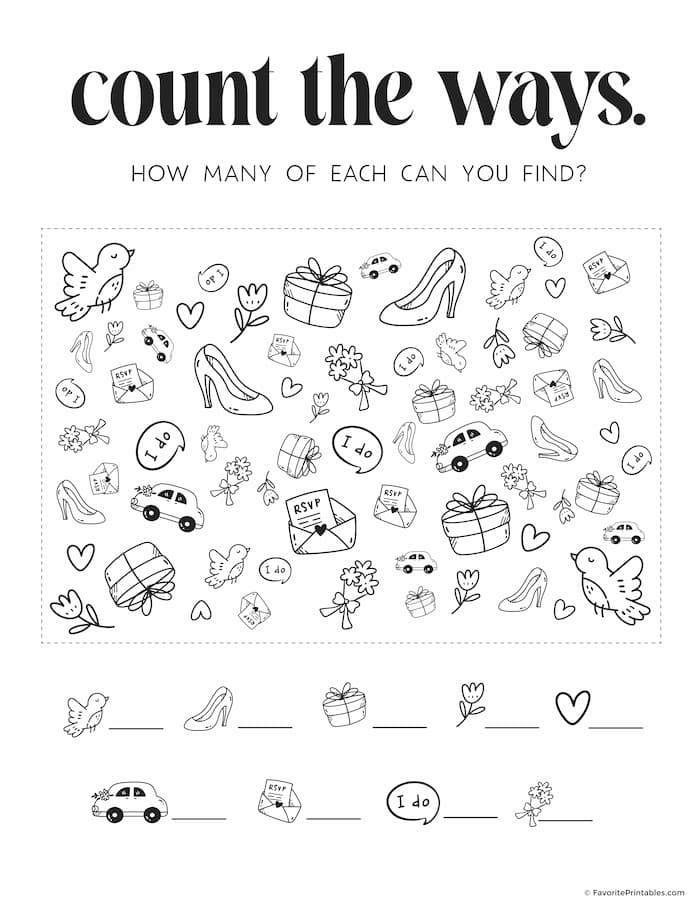 kids activity pages printable