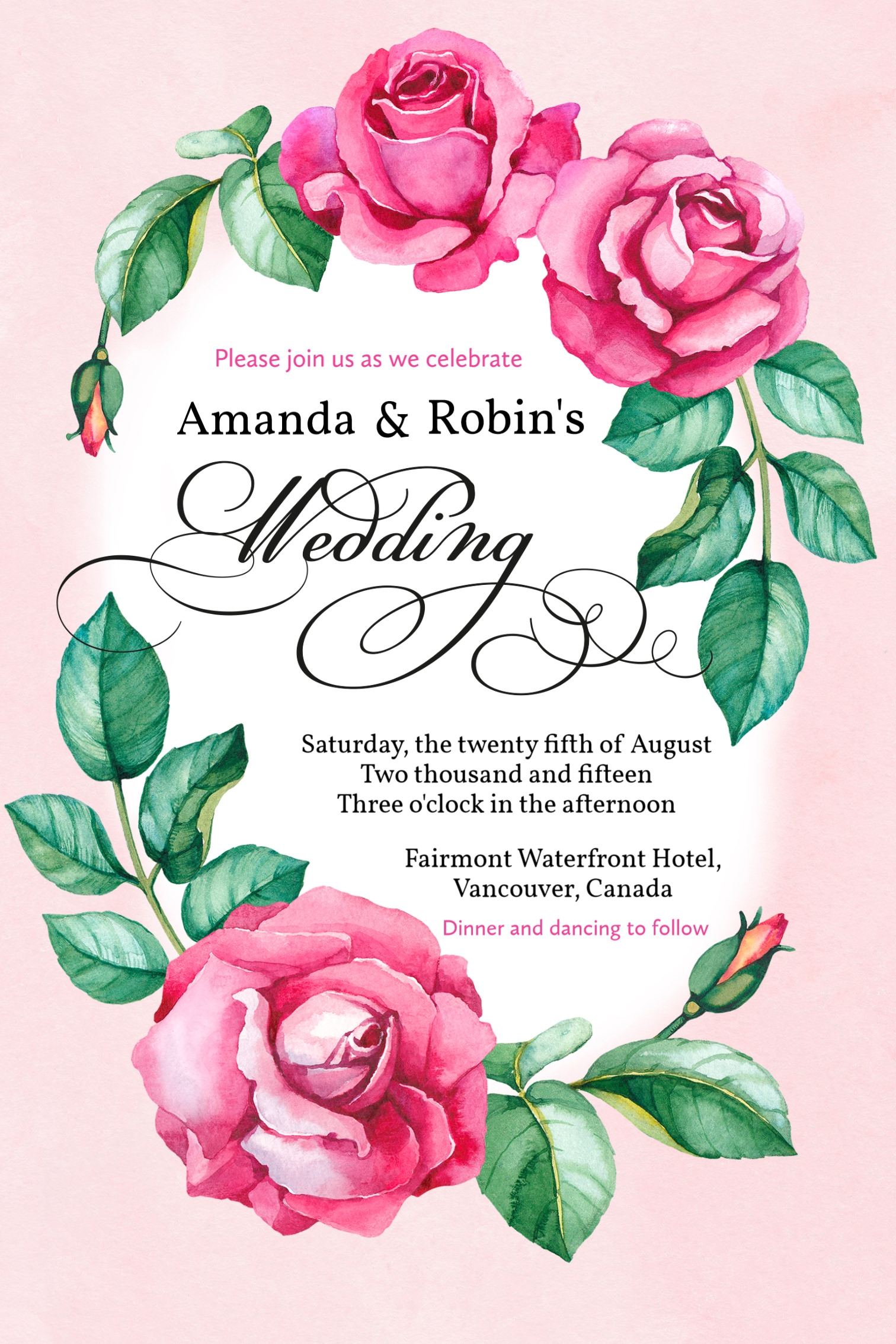 Free Printable Wedding Card Template Printable Templates