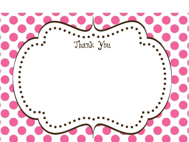 Free Printable Wedding Thank You Cards Templates Free Printable Thank