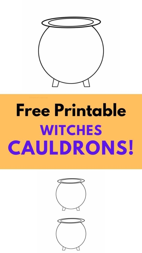 Free Printable Witches Cauldron