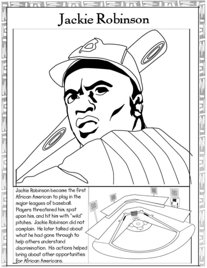 jackie robinson printable pictures