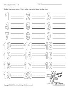 Free Printing Numbers Worksheet Download Free Printing Numbers 