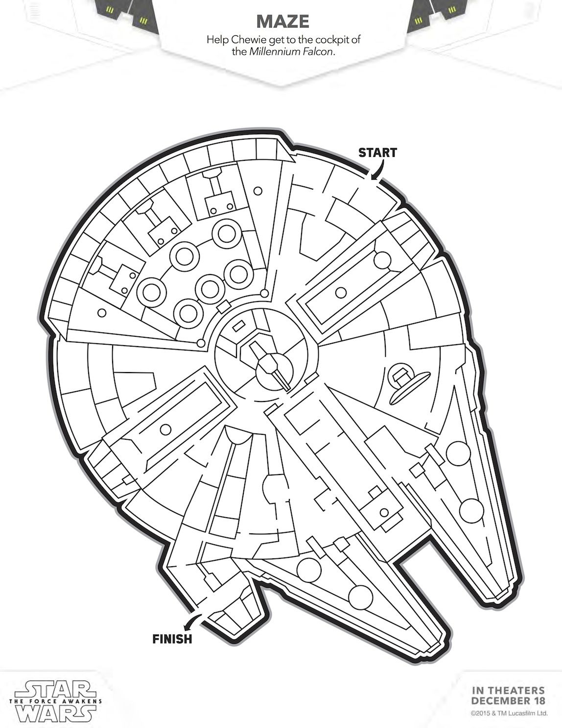FREE Star Wars Printables 20 Star Wars Activity Sheets Star Wars 