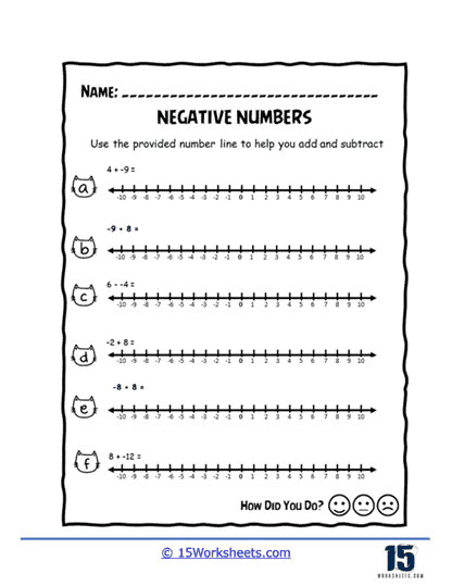 Free Subtract Negative Numbers Worksheet Download Free Subtract 